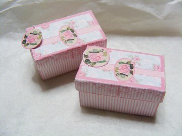 1/12th VINTAGE ROSE SHOE BOXES KIT DOWNLOAD